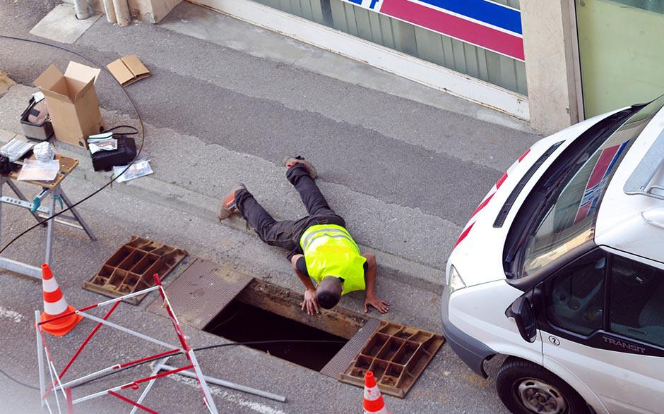 assainissement canalisation Angerville